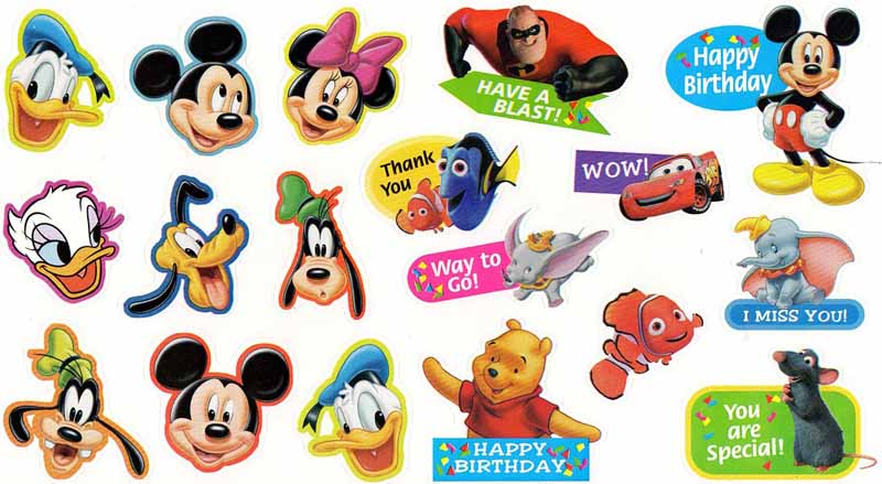 Disney stickers