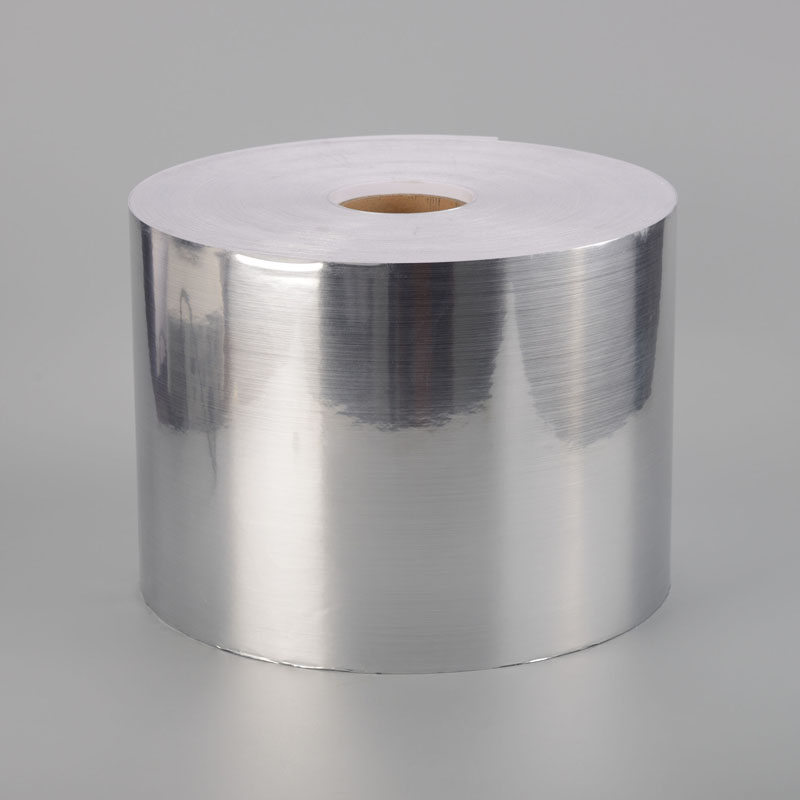 Brushed Silver Polyester Label Material